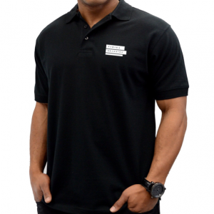 Corporate Merchandise: Logo printing on cotton Polo t-shirts