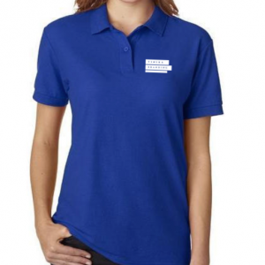 Corporate merchandise: Polo t-shirt for women with logo printing