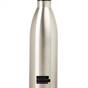 Corporate merchandise: Steel water bottle and flasks with logo priting