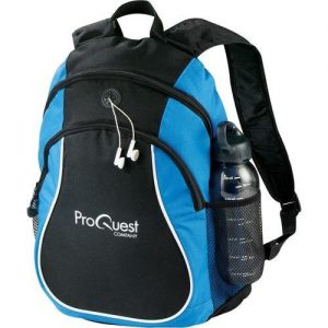 Corporate Merchandise: Logo Printing on promotional gifts and backpacks